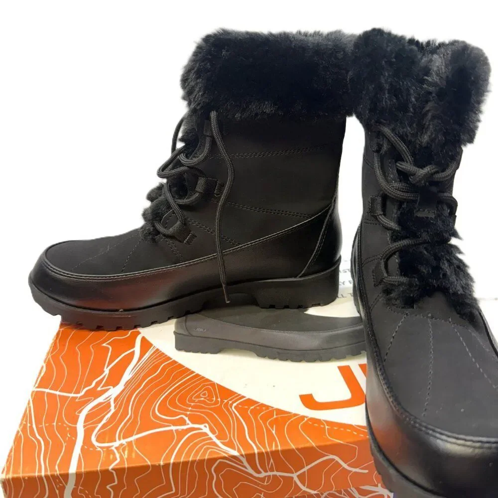 JBU by Jambu Colorado Winter Boots | Black | Soft faux fur lined Cozy Warm